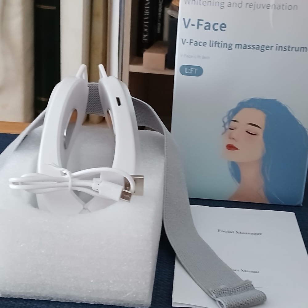 V-Face Lifting Massager Instrument - White